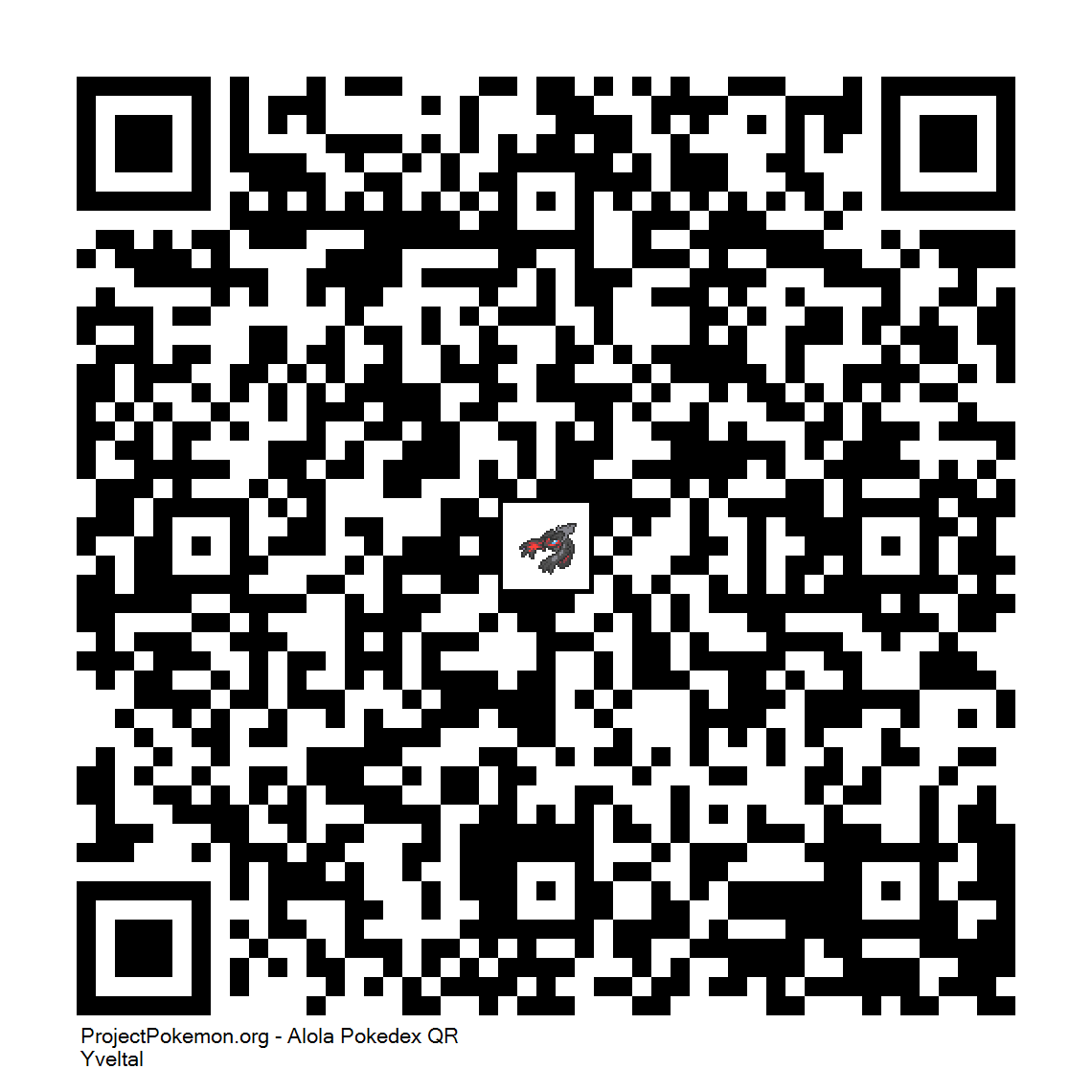 Cdigo QR de Yveltal